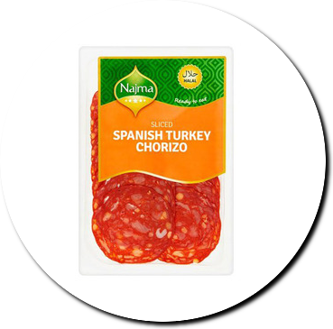 Salami piquant halal