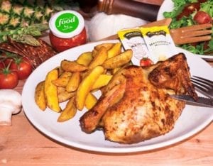 demi Poulet grillé Halal